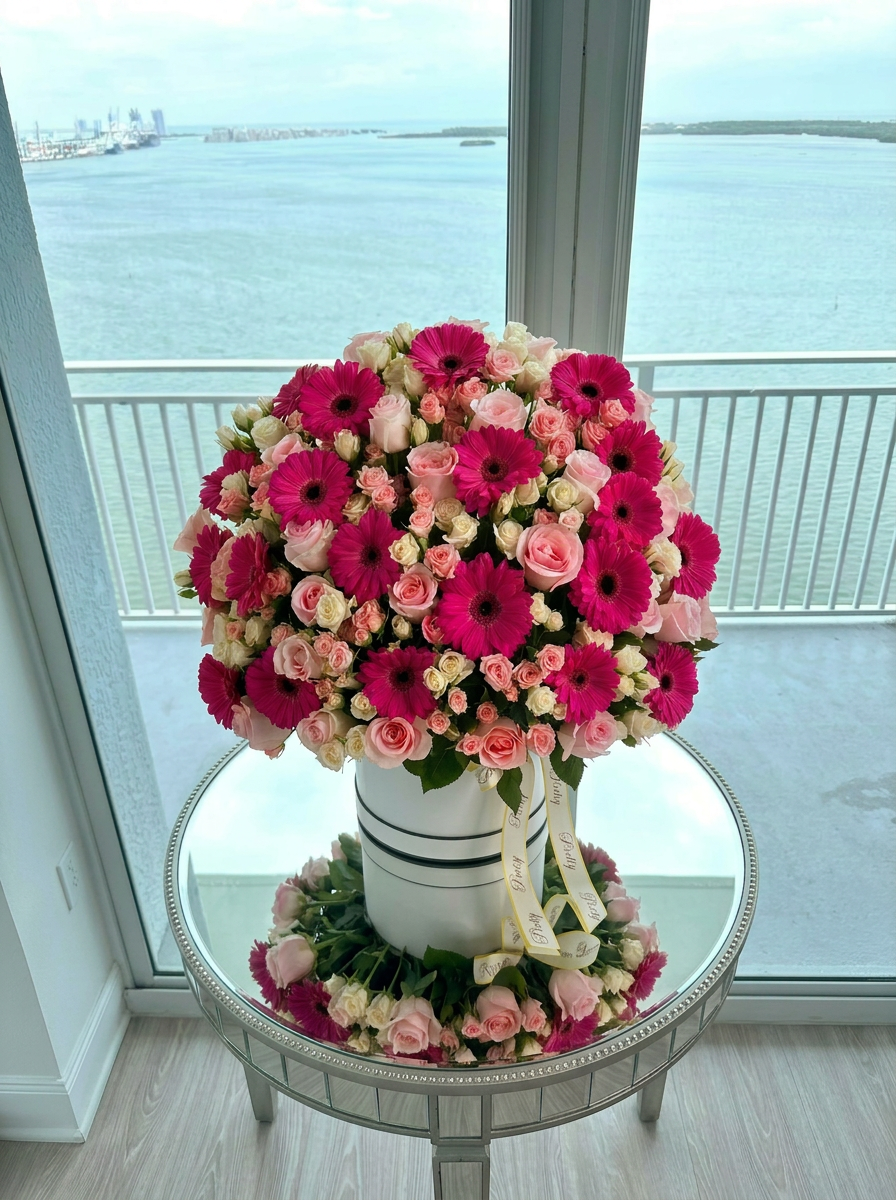 Magenta Bloom Dome