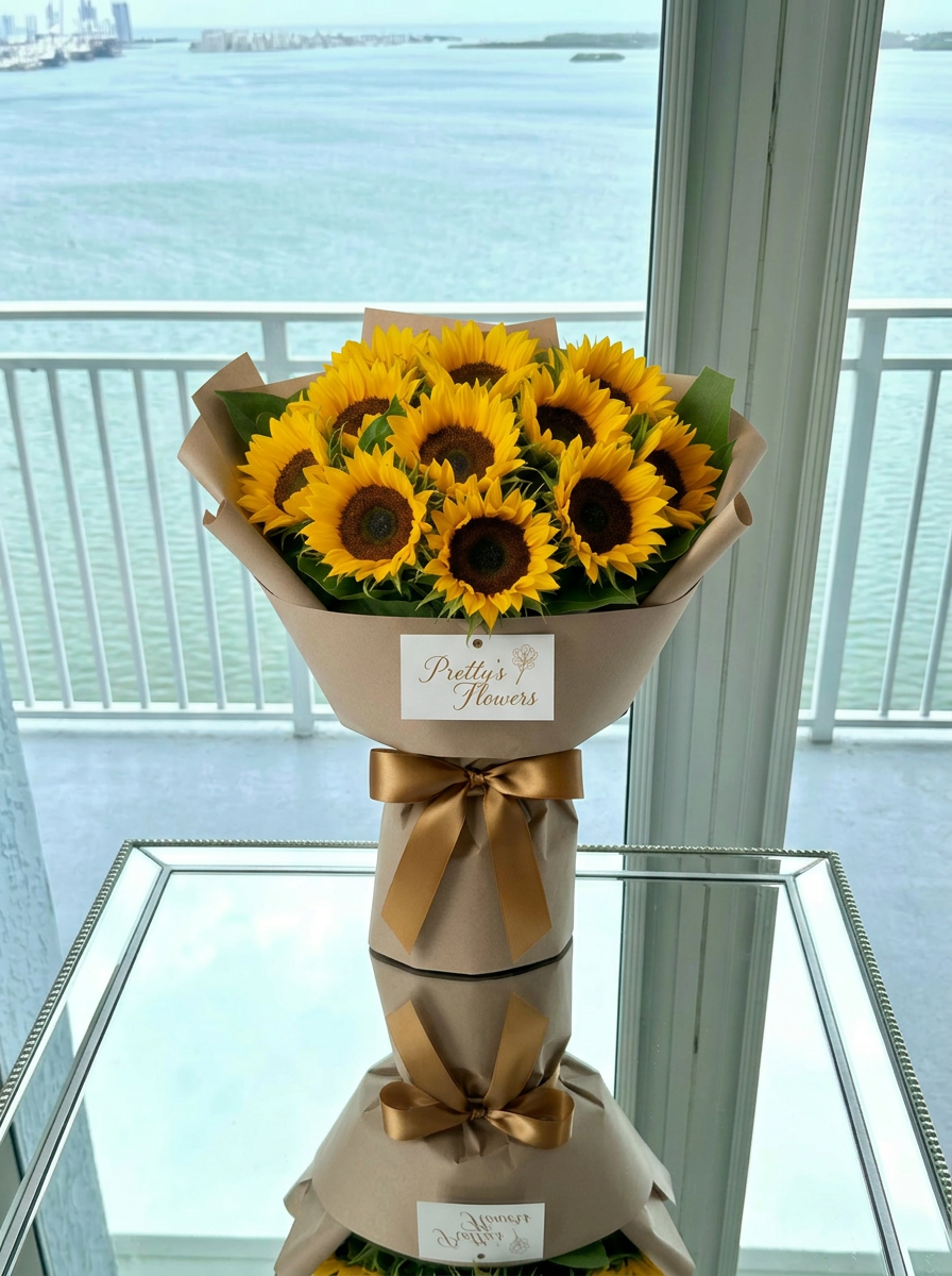 25 Sun Flowers